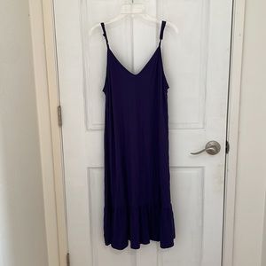 Agnes & Dora Indigo Midi Dress